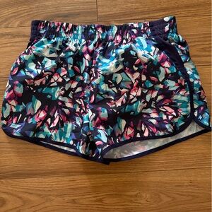 Colorful Patterned Athletic Shorts